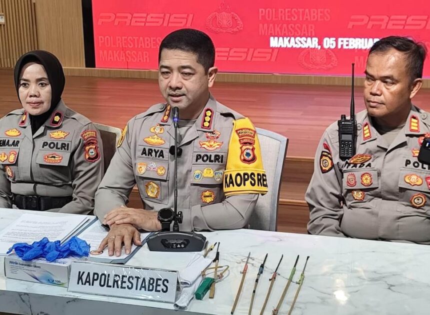 Sapiria and Layang Group War Kills One Person, Makassar Police Arrests 3 Suspected Perpetrators